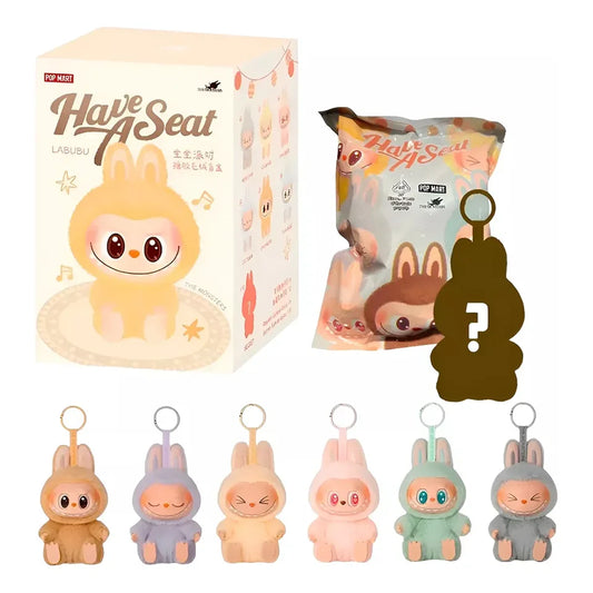 Anime Figur Labubu – Überraschungsbox (1 von 8 Modellen) – mit Anhänger